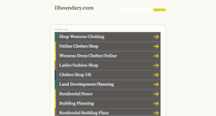 Desktop Screenshot of 11boundary.com